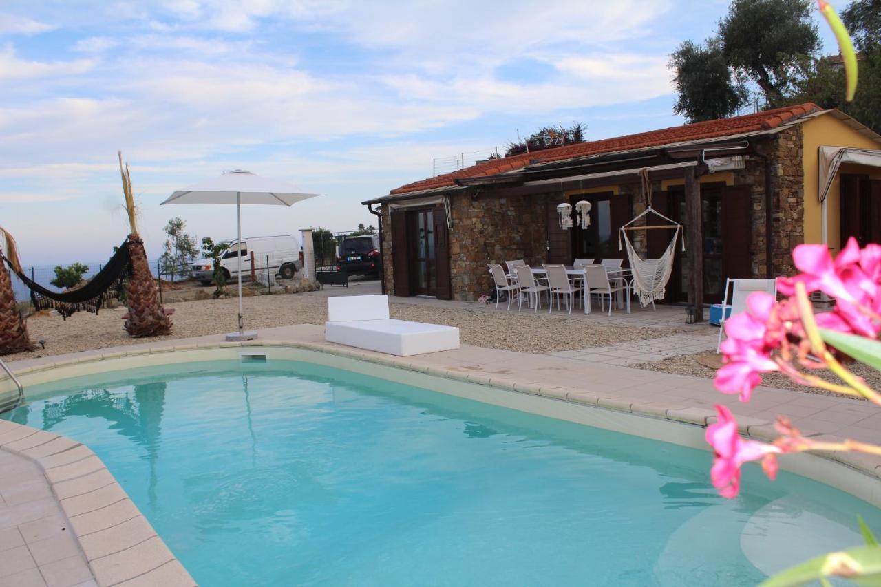 Villa Clicla - Pool, Sea,Hommock Swing And Laziness Imperia Kültér fotó